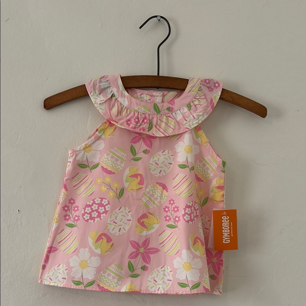 Gymboree Pink Floral Kids Top